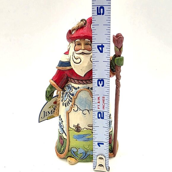 Jim Shore 2013 Heartwood Creek Dutch Santa Ornament Figurine Collectible 4034400 - Picture 6 of 9